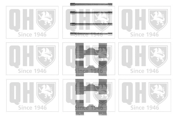 Accessory Kit, disc brake pad (BFK632)