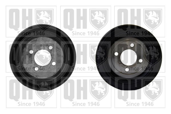 Belt Pulley, crankshaft (QCD65)