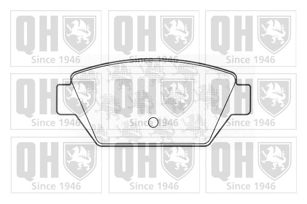 Brake Pad Set, disc brake (BP513)
