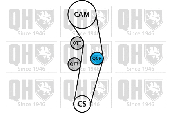 Timing Belt Kit (QBK625)