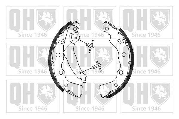 Brake Shoe Set (BS1084)