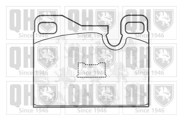 Brake Pad Set, disc brake (BP343)
