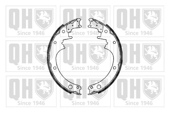 Brake Shoe Set (BS747)