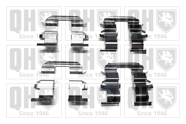 Accessory Kit, disc brake pad (BFK976)