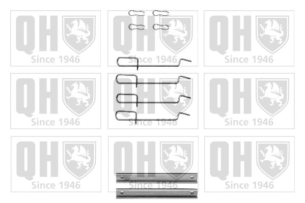 Accessory Kit, disc brake pad (BFK757)