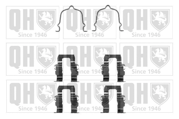 Accessory Kit, disc brake pad (BFK870)
