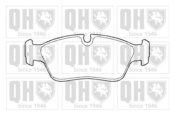 Brake Pad Set, disc brake (BP1478)