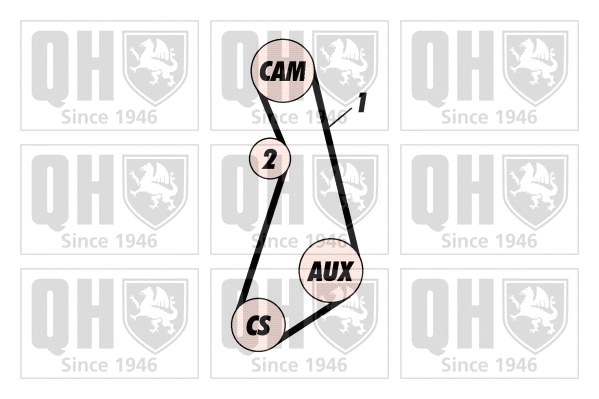 Timing Belt Kit (QBK131)