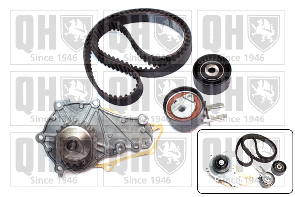 Water Pump & Timing Belt Kit (QBPK6440)