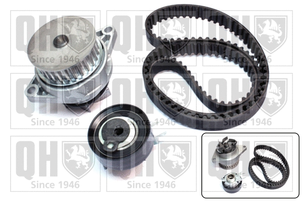 Water Pump & Timing Belt Kit (QBPK6681)