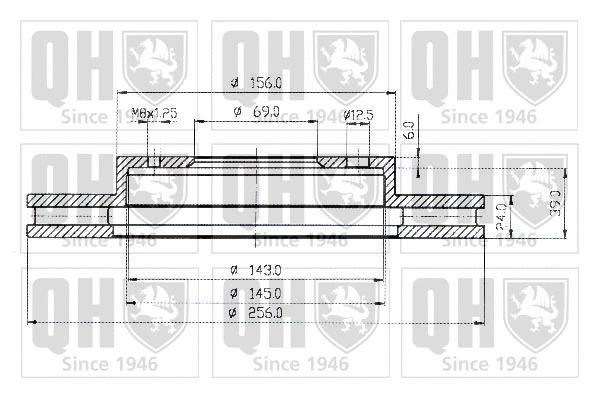 Brake Disc (BDC4383)