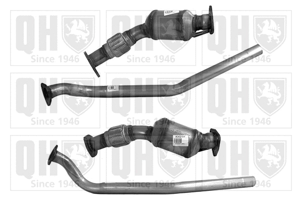 Catalytic Converter (QCAT80116H)