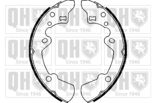 Brake Shoe Set (BS832)