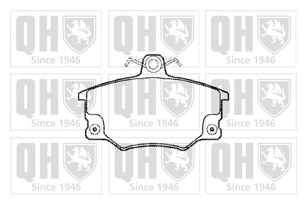 Brake Pad Set, disc brake (BP353)
