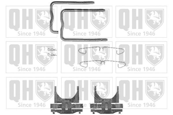 Accessory Kit, disc brake pad (BFK775)