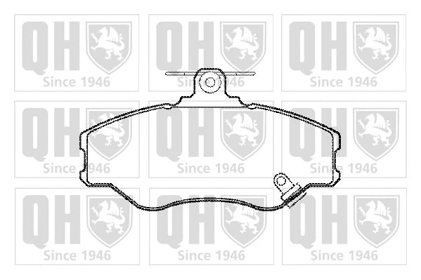 Brake Pad Set, disc brake (BP790)