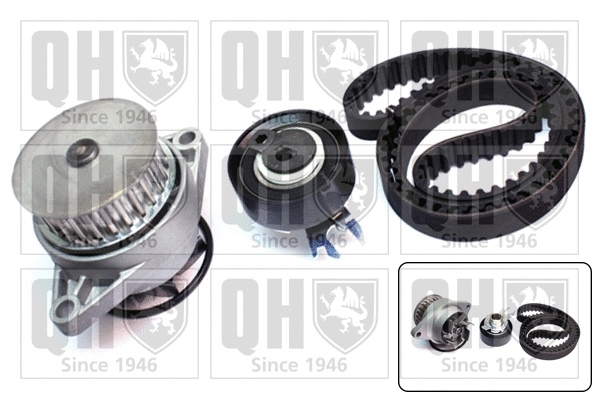 Water Pump & Timing Belt Kit (QBPK2910)
