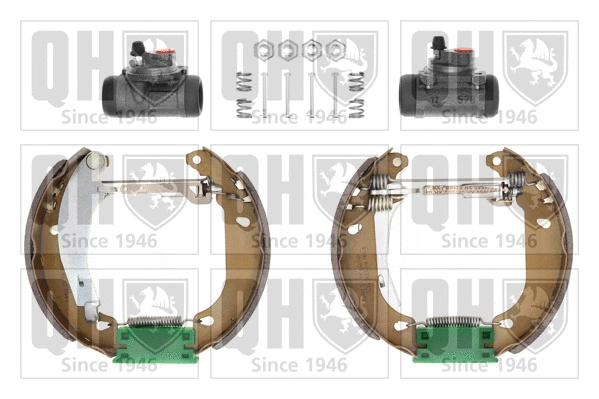 Brake Shoe Set (BS786K4)