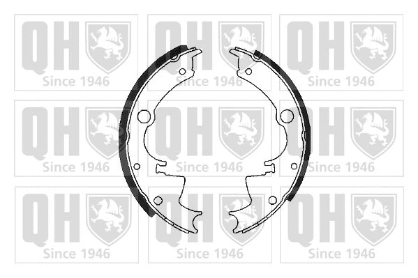 Brake Shoe Set (BS717)