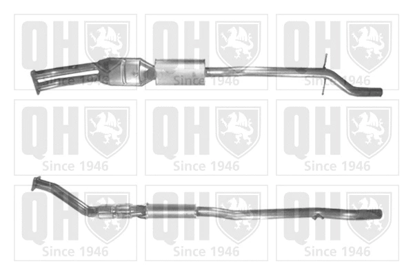 Catalytic Converter (QCAT91180H)