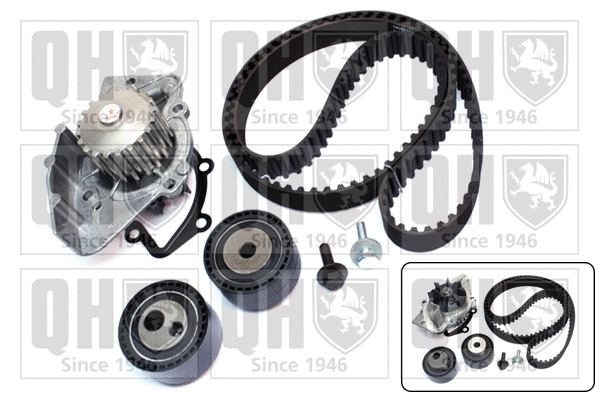 Water Pump & Timing Belt Kit (QBPK5850)