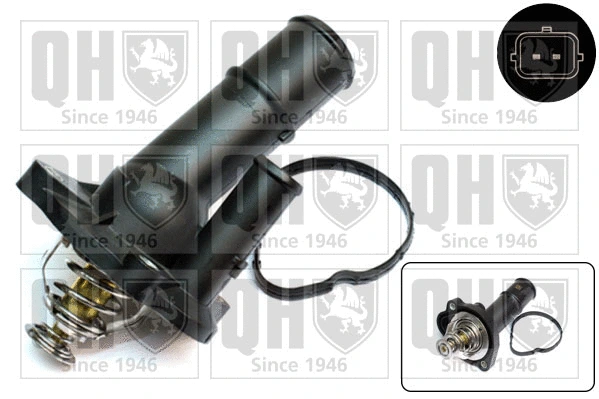Thermostat, coolant (QTH617K)