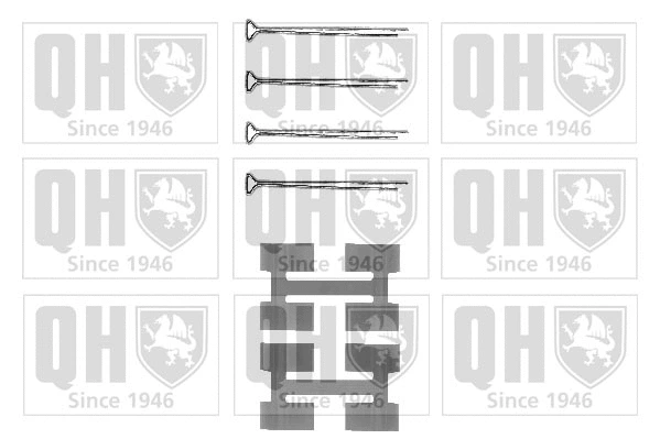 Accessory Kit, disc brake pad (BFK760)