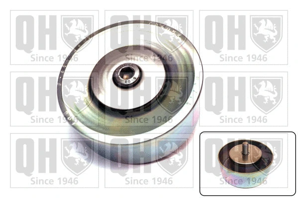 Deflection/Guide Pulley, V-ribbed belt (QTA1439)