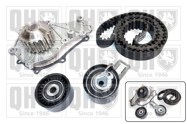 Water Pump & Timing Belt Kit (QBPK9350)