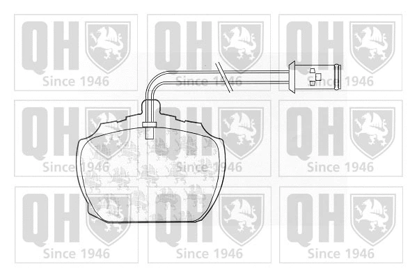 Brake Pad Set, disc brake (BP227)