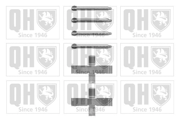 Accessory Kit, disc brake pad (BFK702)