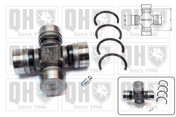 Universal Joint, differential pinion gear (QL506)