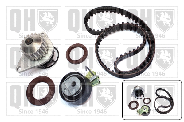 Water Pump & Timing Belt Kit (QBPK5770)