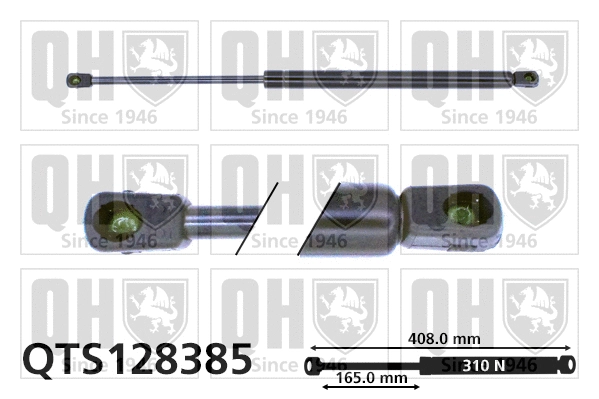 Gas Spring, boot/cargo area (QTS128385)