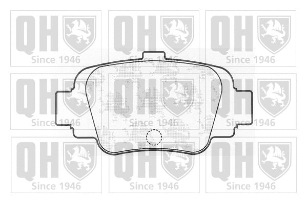 Brake Pad Set, disc brake (BP847)