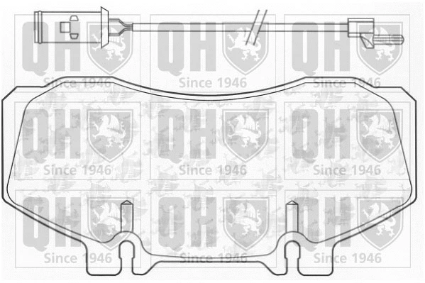 Brake Pad Set, disc brake (BP838)