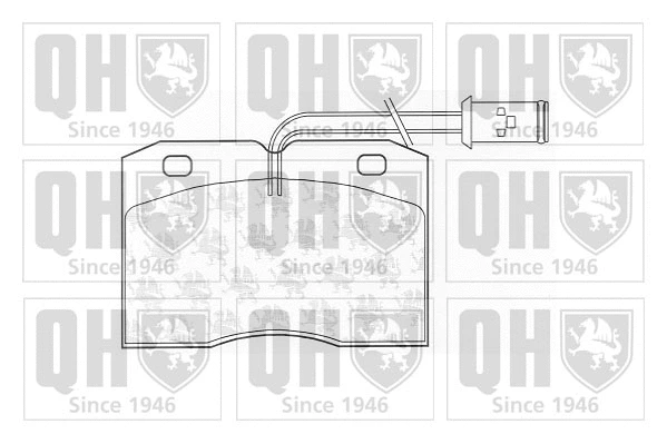 Brake Pad Set, disc brake (BP687)