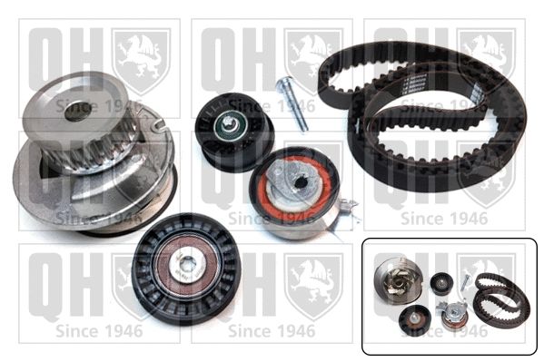 Water Pump & Timing Belt Kit (QBPK5791)