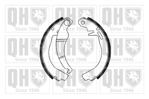 Brake Shoe Set (BS559)
