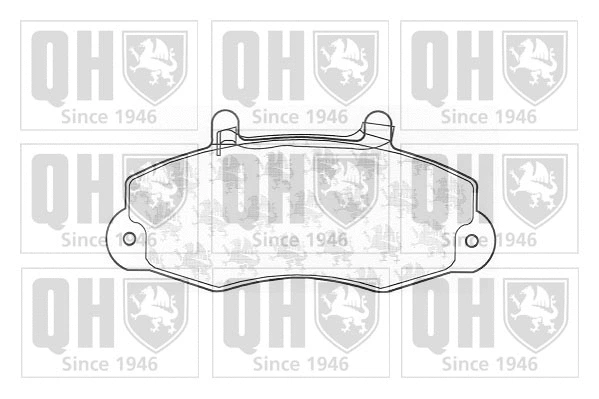 Brake Pad Set, disc brake (BP1144)