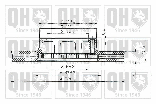 Brake Disc (BDC3135)