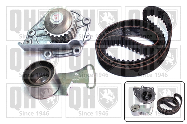 Water Pump & Timing Belt Kit (QBPK2190)