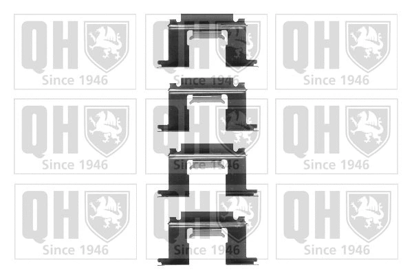 Accessory Kit, disc brake pad (BFK729)