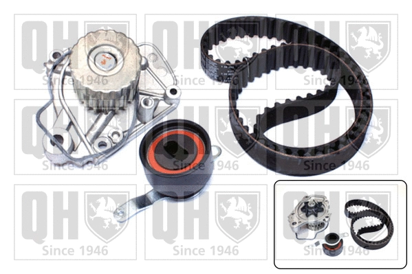 Water Pump & Timing Belt Kit (QBPK4820)