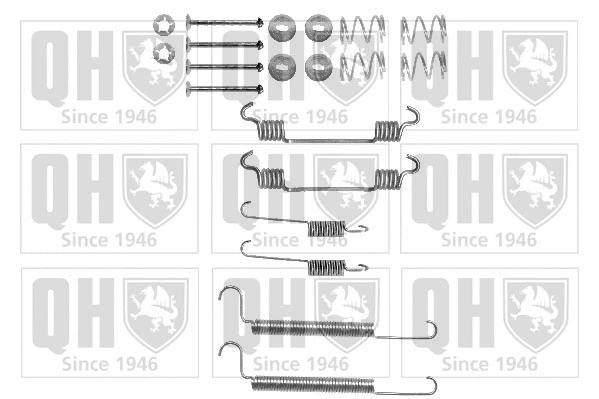 Accessory Kit, brake shoes (BFK412)