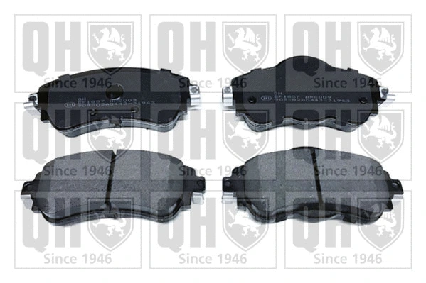 Brake Pad Set, disc brake (BP1857)