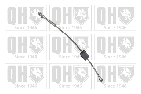 Cable Pull, parking brake (BC3772)