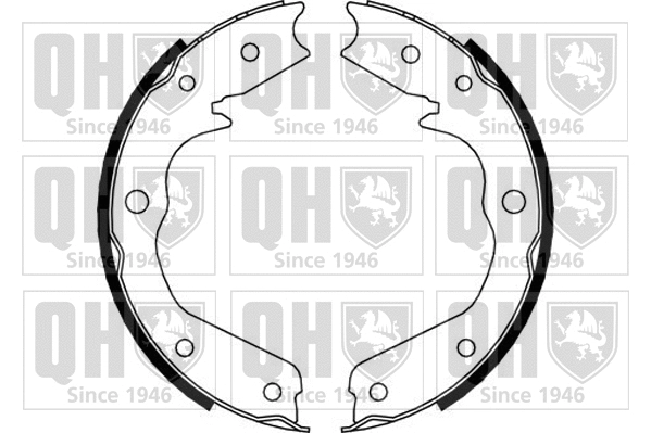 Brake Shoe Set, parking brake (BS1159)