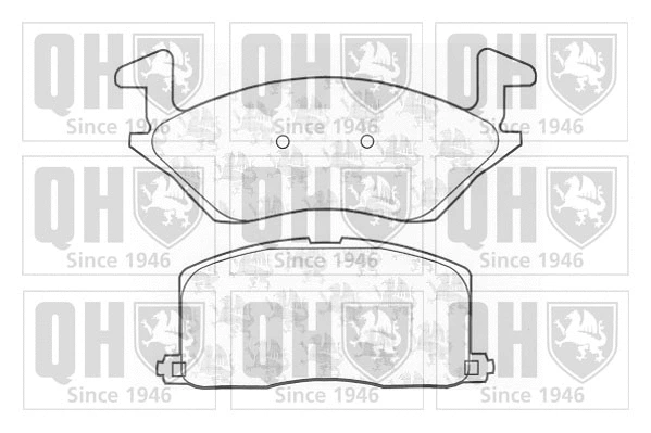 Brake Pad Set, disc brake (BP689)