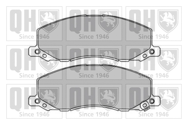 Brake Pad Set, disc brake (BP1668)